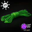 Neon Zombie Green Solid Braid Nylon Shibari (Blacklight Reactive!)
