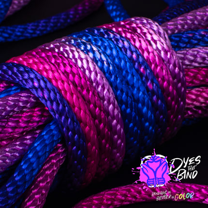 Bi Pride Solid Braid Nylon Shibari Rope