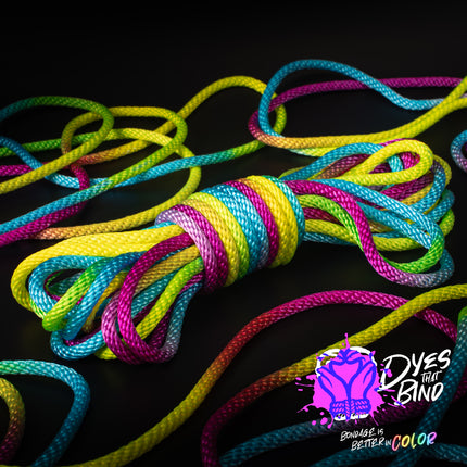 Pan Pride Solid Braid Nylon Shibari Rope