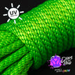 Neon Kelly Green Solid Braid Nylon Shibari Rope (Blacklight Reactive!)