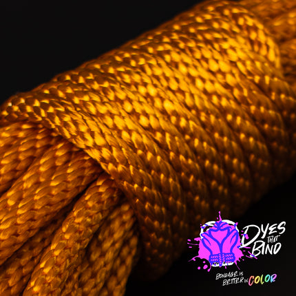Copper Solid Braid Nylon Shibari Rope