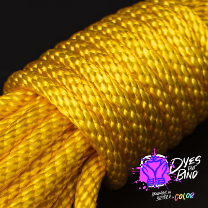 Radiant Gold Solid Braid Nylon Shibari Rope