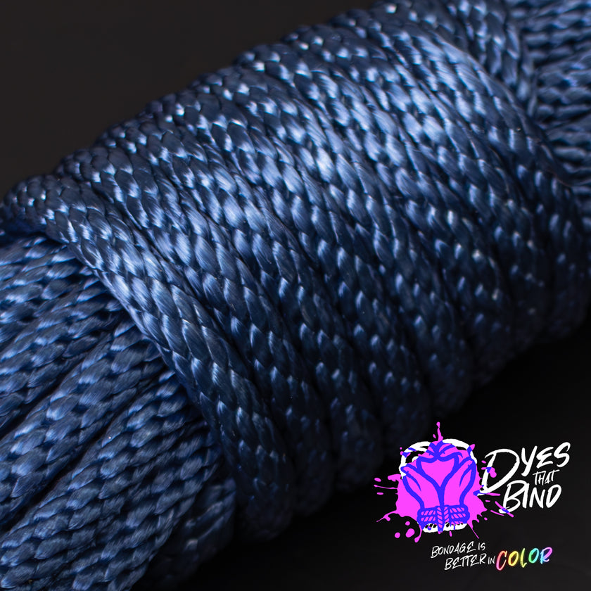 840 Rope Gunmetal Solid Braid Nylon Shibari Rope – Dyes That Bind