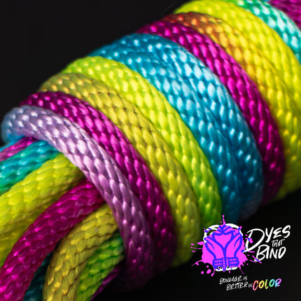 Pan Pride Solid Braid Nylon Shibari Rope