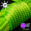 Neon Lime Green Solid Braid Nylon Shibari (Blacklight Reactive!)