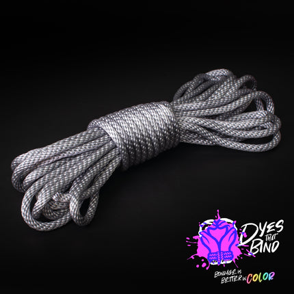 Siren Silver Solid Braid Nylon Shibari Rope