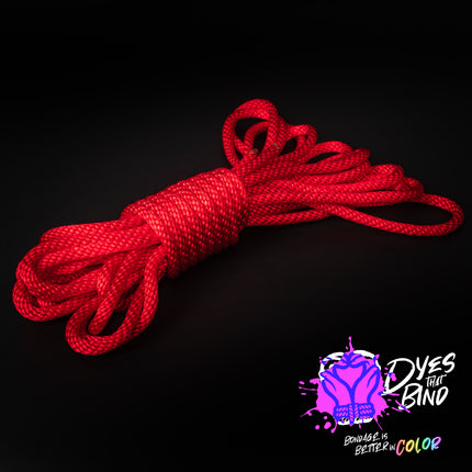Ravish Me Red Solid Braid Nylon Shibari Rope