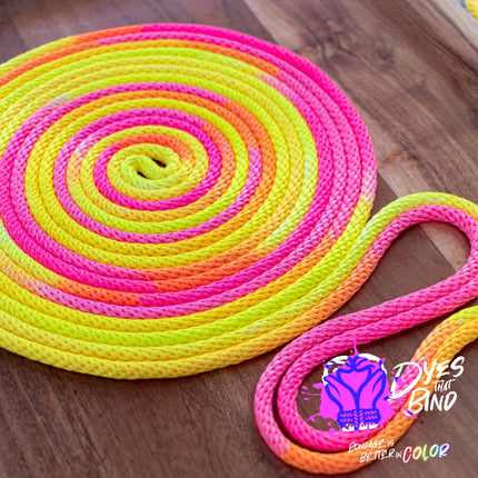 Seasonal Limited Edition Nylon Shibari Rope - Strawberry Lemonade
