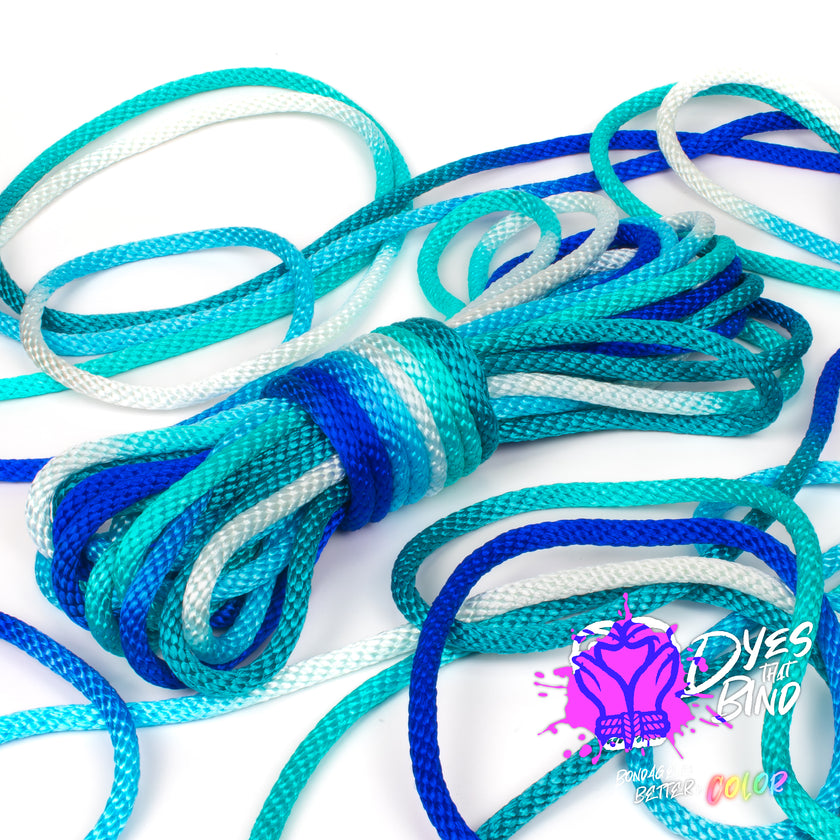 Gay Male Pride Solid Braid Nylon Shibari Rope