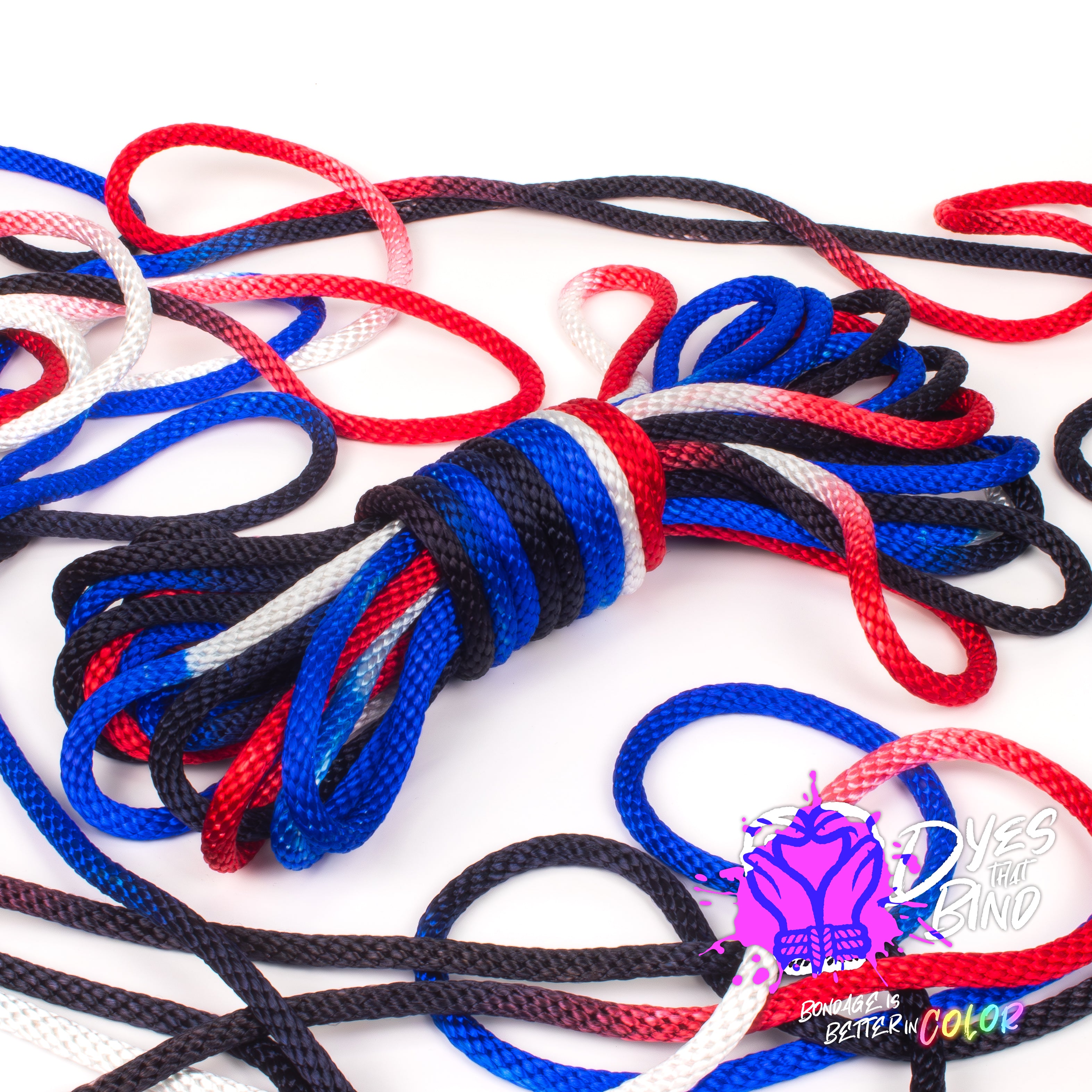 Leather / Pup Pride Solid Braid Nylon Shibari Rope