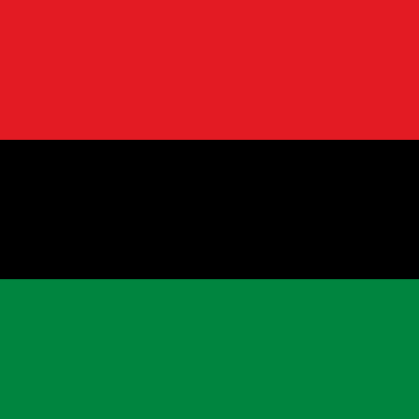 LIMITED RUN! - Pan African Flag Solid Braid Nylon Shibari Rope